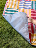 Furn multicolour Ana picnic blanket large - British product