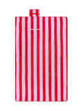 Wylder Pink Birdie Stripe picnic blanket large, UK version