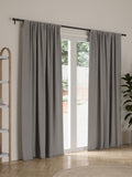 Umbra Cleo curtain pole black 91-168cm, UK version