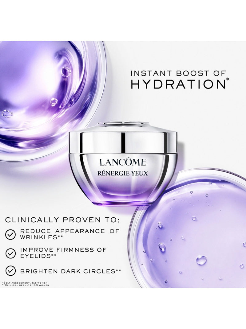 Lancôme Rénergie eye cream, imported from the UK