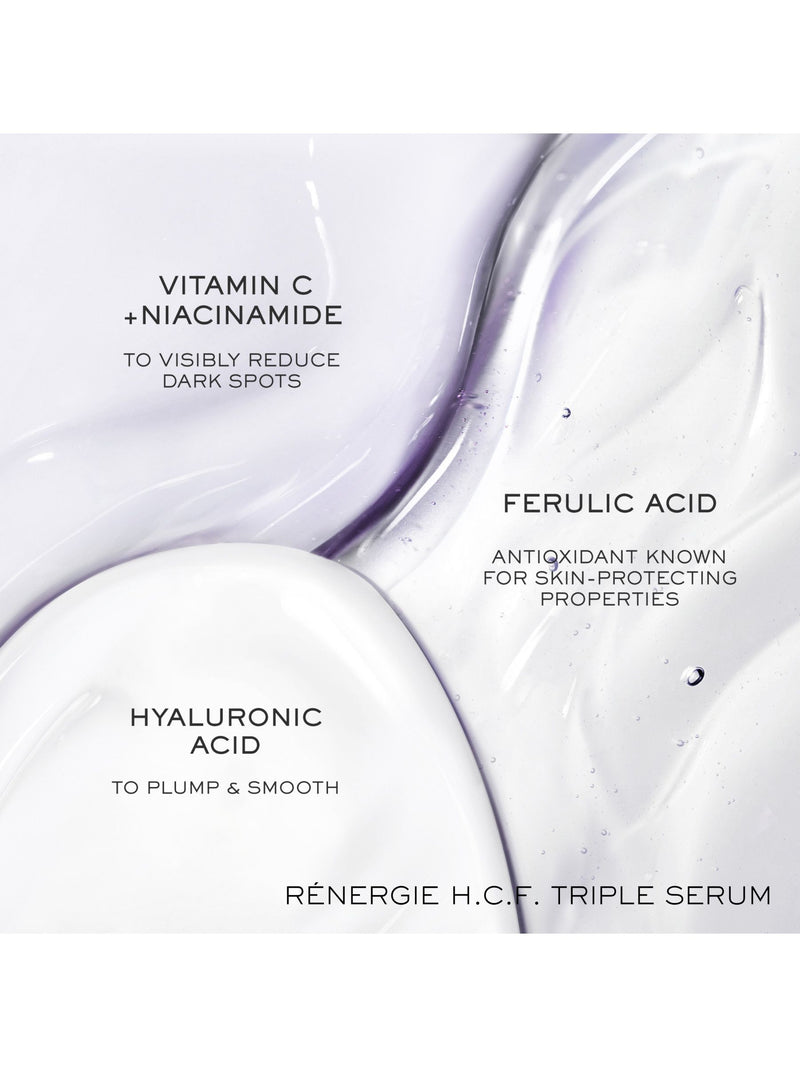Lancôme Renergie anti-aging set with serum (British brand)