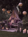 Lights4fun Trentham lantern 30.5cm - British product