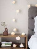 Lights4fun grey Juliet rose fairy lights 20 LED, imported from the UK