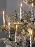 Lights4fun Gold 10 TruGlow LED candle clips, imported from the UK