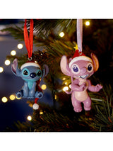 Next Widdop Set of 2 Stitch Angel Hanging Christmas Decorations- Buy online at McGrocer