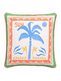 Fusion Soleil Palm outdoor cushion 43cm (British brand)