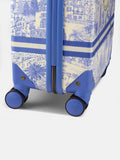 Joules blue toile de jouy cabin case hard shell - British product