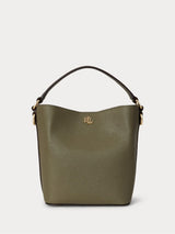Next Lauren Ralph Lauren Green Reese Small Bucket Bag- Buy online at McGrocer