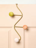Oliver Bonas multi gold velvet door hooks - British product