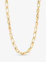 Next Inicio Gold Plated Twisted Link Necklace 16 inch- Buy online at McGrocer