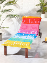 Next Catherine Lansfield Bright Block Stripe Sun Lounger Towel 92x180cm- Buy online at McGrocer