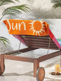 Catherine Lansfield bright block stripe sun lounger towel 92x180cm, UK version