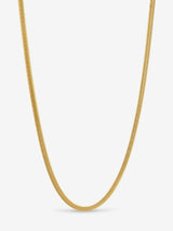 Next Inicio Mens Gold Plated Waterproof Snake Chain Necklace - 20 inch- Buy online at McGrocer