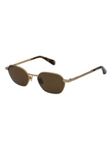 Next AllSaints Metallic Als7014 Warm Brass Sunglasses 51/19-140- Buy online at McGrocer