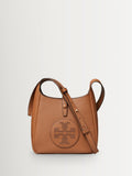 Tory Burch Toffee Miller Swing crossbody bag, pebbled leather, imported from the UK