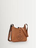 Tory Burch Toffee Miller Swing crossbody bag, pebbled leather, imported from the UK