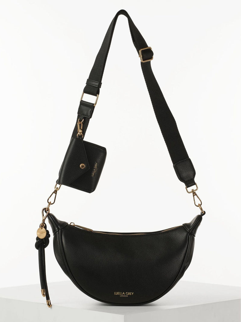 Luella Grey Black Lolly sling bag, UK version