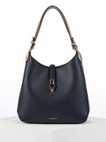 Luella Grey Blue Romany Hobo Tote, UK version