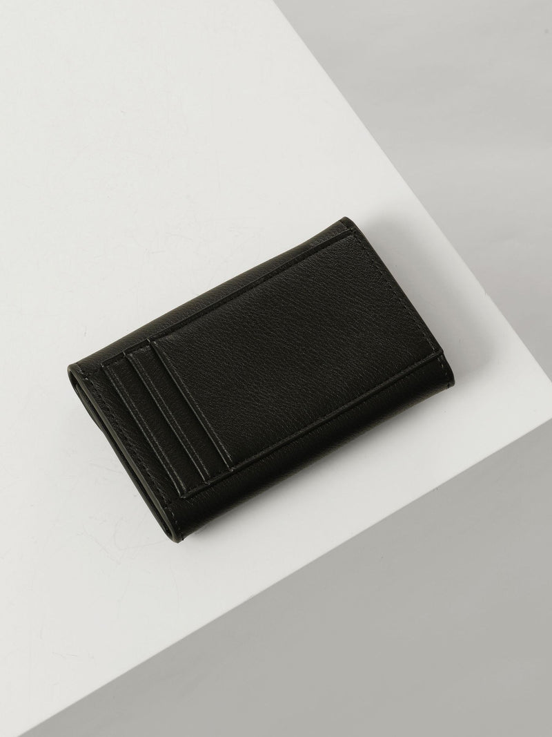 Luella Grey black Marina medium purse, UK version