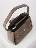 Luella Grey Flora weave hobo bag, imported from the UK