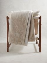 Next U.S. Polo Assn Silver Birch Premium Fur-Style Throw 130 x 170 cm- Buy online at McGrocer