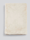 US Polo Assn Silver Birch fur-style throw 130x170cm (British brand)