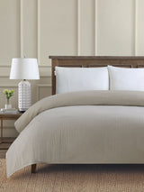 Next U.S. Polo Assn. Cloud Cream Channel Row Quilted Bedspread 240 x 220 cm- Buy online at McGrocer