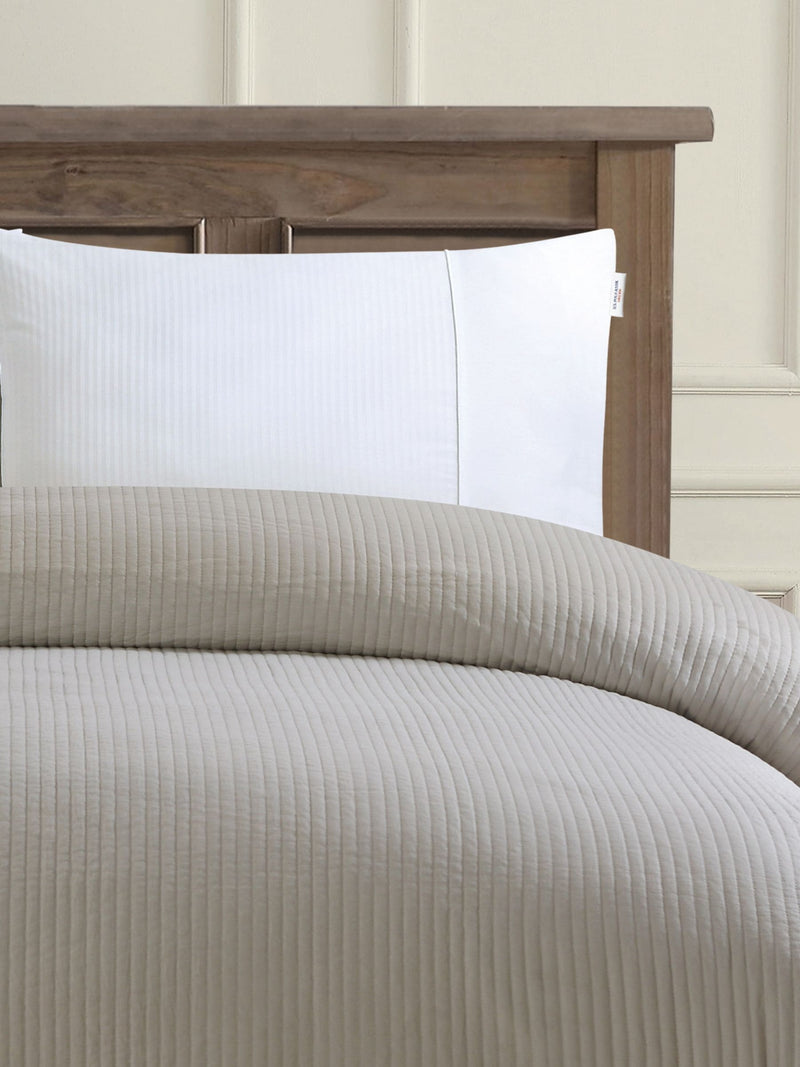 Us Polo Assn cream quilted bedspread 240x220cm (British brand)