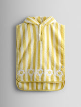 Next JoJo Maman Bébé Yellow Stripe Daisy Hooded Poncho Towel- Buy online at McGrocer