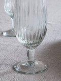 Nkuku clear Otuba champagne flutes set of 4, imported from the UK