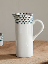 Next Nkuku Cream Juniper Drop Large Jug- Buy online at McGrocer