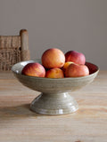 Nkuku Grey Valinha footed bowl 23.5cm - British product