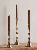 Nkuku candle holder with fluted iron design (British brand)