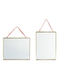 Nkuku Kiko antique brass photo frame 5x7 (British brand)