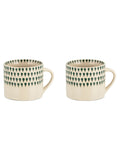 Nkuku small mugs drop design - British product