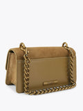 Kurt Geiger London brown Chelsea handbag small, imported from the UK