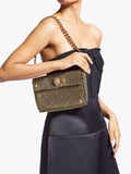 Kurt Geiger London gold small party shoulder bag - British product