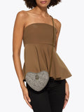 Kurt Geiger Kensington Heart cross-body bag (British brand)