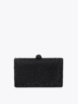 Next Kurt Geiger London Black Crystal Kensington Clutch Bag- Buy online at McGrocer