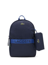Next Lacoste Blue Backpack with Pencil Case- Buy online at McGrocer