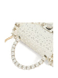 Dune London white pearl bridesmaid bag, imported from the UK