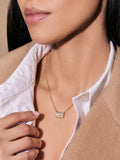Lauren Ralph Lauren gold tone crystal pendant necklace - British product