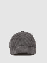 Next Reiss Grey Caitlin Cotton Corduroy Baseball Cap- Buy online at McGrocer