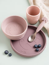 Next Done by Deer Pink Stick & Stay Deer Friends Dinner Set- Buy online at McGrocer