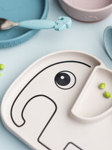 Next Done by Deer Natural Elphee Silicone Stick & Stay Plate- Buy online at McGrocer