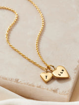 Next Posh Totty Designs Personalised Heart Charm Necklace- Buy online at McGrocer