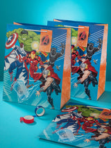 Next Hallmark Blue Marvel Avengers Large Gift Bag (3-Pack)- Buy online at McGrocer
