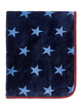 Helena Springfield fleece throw star pattern 140x180cm (British brand)