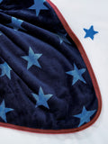 Helena Springfield fleece throw star pattern 140x180cm (British brand)