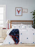 Helena Springfield fleece throw star pattern 140x180cm (British brand)